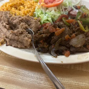 Fajita plate