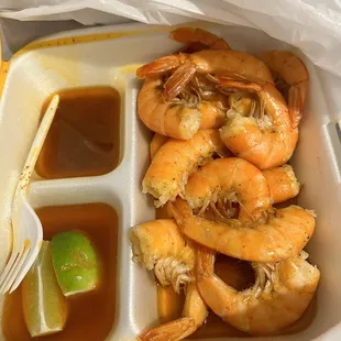 15 Boiled shrimp