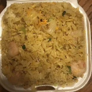 Shrimp fried rice