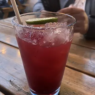 Blackberry margarita