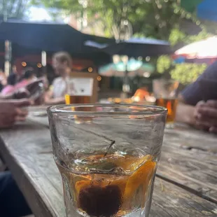 Spotts, Bernardo and I having pre game drinks in Seattle, WA.