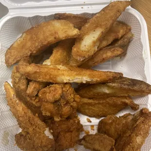 Chicken box in the nude