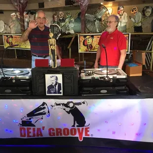 Spinning do wop records every other Tuesday afternoon. So cool.
