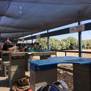 Sunny day at the range.