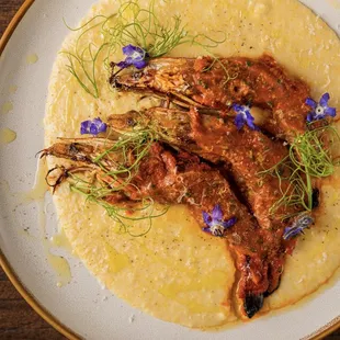 Prawns &amp; Polenta