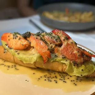 Lobster and Crab Knuckle Sandwich