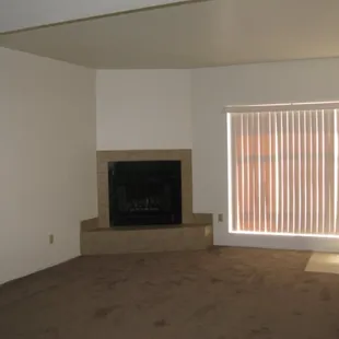Living Room, Fireplace, Lg Window