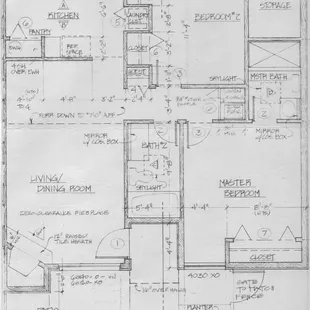 Floor plan of all units
