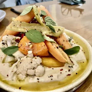 Hummus...and something else...