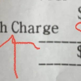 Credit card 4% up charge