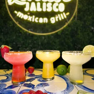 Strawberry, Mango &amp; Lime Margarita