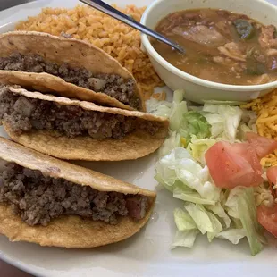 Crispy Taco Plate