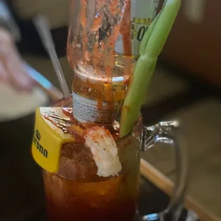 Just say yes to these delicious drinks add shrimp and bonus