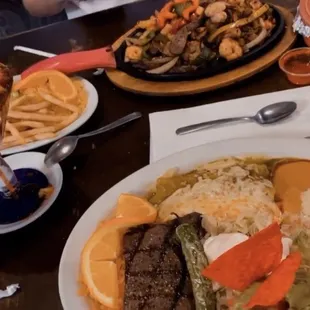 Shrimp Fajitas