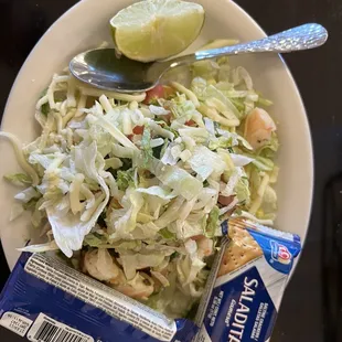 Ceviche Tostada