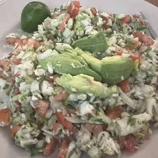 Tilapia Ceviche Dinner(drool)