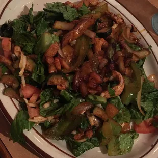 Mango Steak Fajita Salad