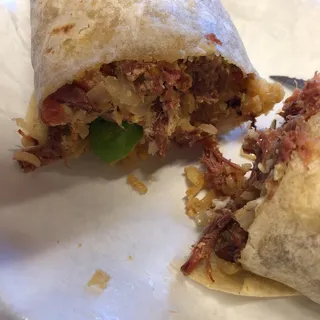 Machaca Burrito