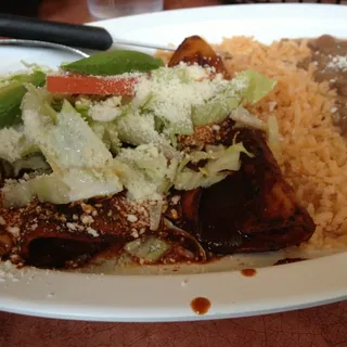 Enchiladas de Mole