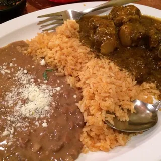 Chicharrn en Salsa Roja