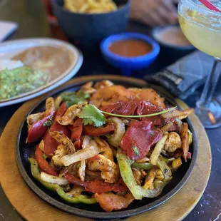 Shrimp Fajitas