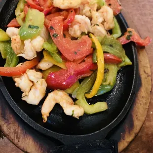 Fajitas de Camaron.
