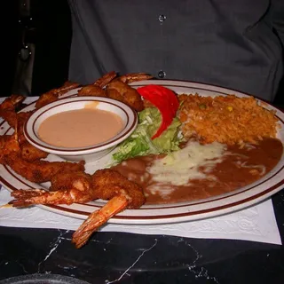 Camarones Empanizados