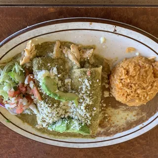 Enchiladas Suizas Estilo JB