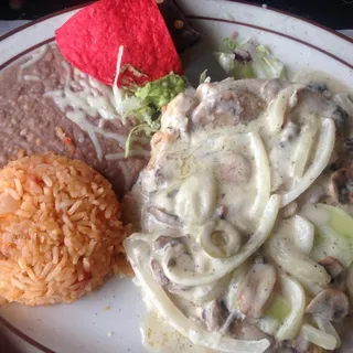 17. Gallo al Cognac Lunch Special