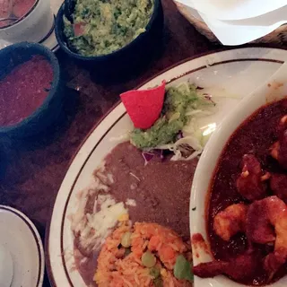 28. Camarones a la Diabla Lunch Special