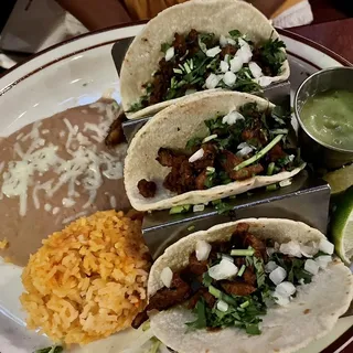 3 Tacos Al Pastor