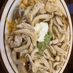 Chicken nachos