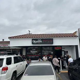 This is the front of the restaurant