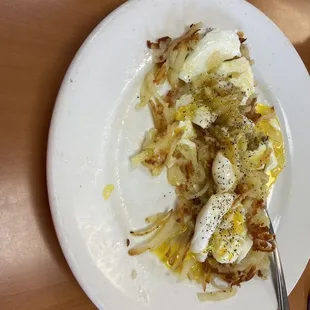 2 Eggs Breakfast with hash browns