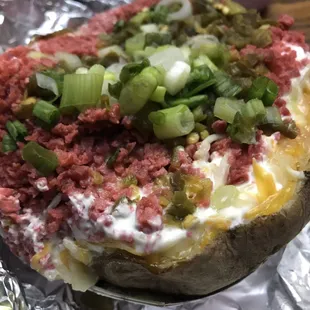 Los Amigos has the best potato's and corn!!! 08/02/2019