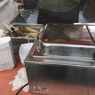 Los Amigos food truck has sweet corn on the cob, in a cup or bowl!!!! 08/02/2019