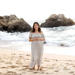 Beach Maternity Session