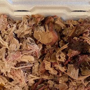 Pulled pork and Brisket. Yummmy