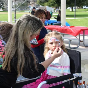 All the girls love rainbows!