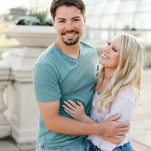 Engagement Session at Como Zoo Conservatory