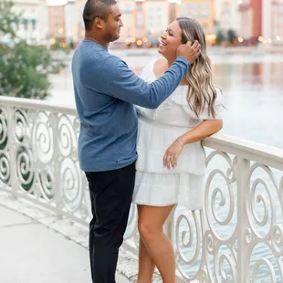 Orlando Florida Engagement Session Loews Portofino Bay