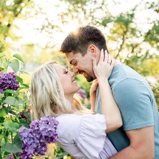 Engagement Session at Como Zoo Conservatory