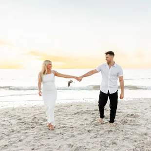 Naples Beach Engagement Session