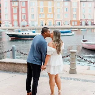 Orlando Florida Engagement Session Loews Portofino Bay