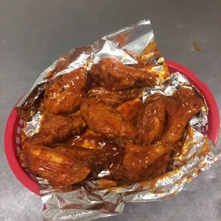 Mouthwatering Hot wings!!