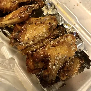 Garlic wings
