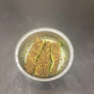 Stuffed hot peppers!