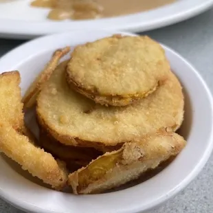 Fried squash. Delicious
