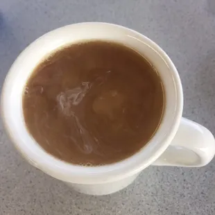 Endless cups of coffee