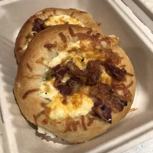 Bacon &amp; hatch chili kolaches - SO good!